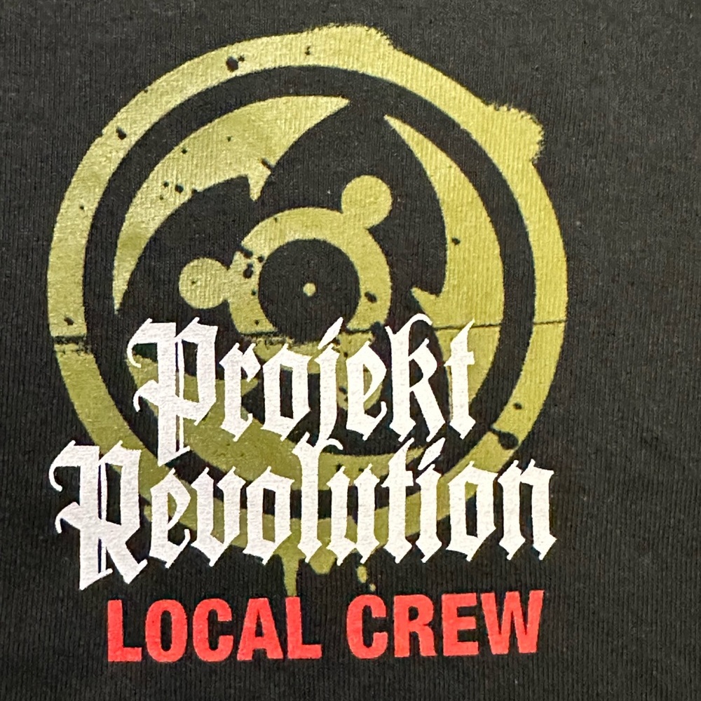 Linkin Park Projekt Revolution Local Crew Black Tee